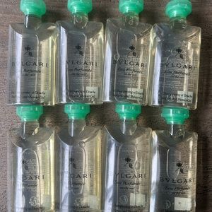 BVLGARI brand Shampoo/Shower Gel Brand New 2.5 Fl Oz Lot of 8